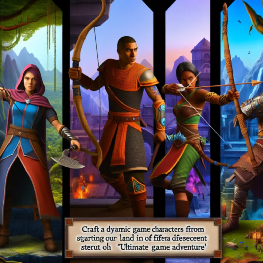 Dynamiczna scena z intensywnej misji w Ultimate Game Adventure z bohaterem walczącym w futurystycznej lokacji.